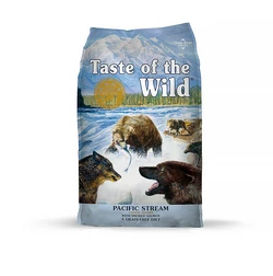 Il cibo secco per cani Wild Pacific Stream è senza cereali e delizioso